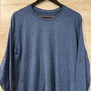 Long sleeve blue Lululemon shirt XL